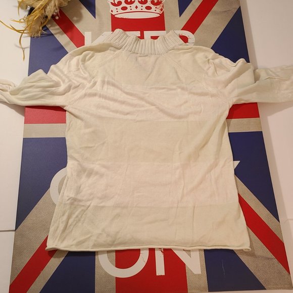 Giorgio Armani Cream Women's Top SzL - Picture 3 of 6